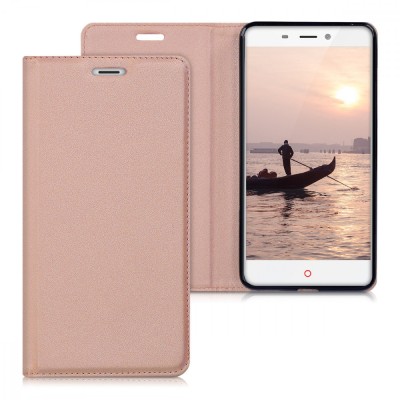 Husa pentru ZTE Nubia N1, Piele ecologica, Roz, 40425.81 foto