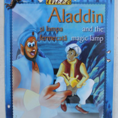 ALADDIN SI LAMPA FERMECATA , ilustrata de UTSAV BHATTACHARYA *EDITIE BILINGVA