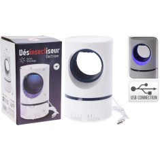 Aparat anti-insecte electric cu lumina UV si conexiune USB , tehnologie vortex silentioasa