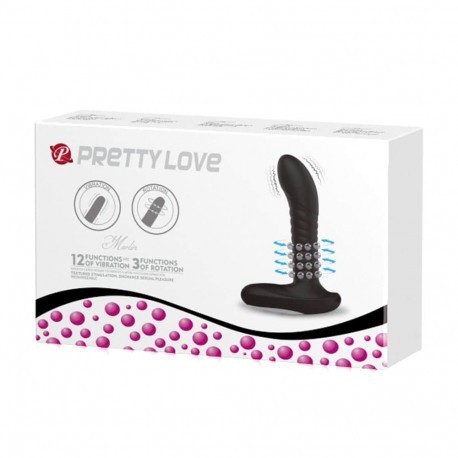 Stimulator prostata (06) Pretty Love cu vibratii si rotatii