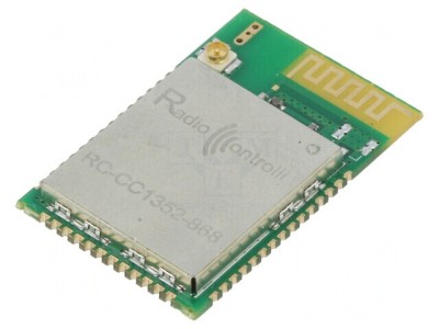 Modul IoT 868MHz SMD SMA RC-CC1352-868 foto