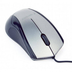 Mouse Gembird MUS-3B-02 USB Black Grey foto