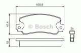 Set placute frana,frana disc FIAT STRADA Cabriolet (138_) (1979 - 1989) BOSCH 0 986 424 098