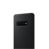 Husa Silicon Antisoc Neagra GloMax pentru Samsung Galaxy S10 Plus - Rezistenta la Socuri, Praf si Zgarieturi
