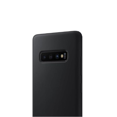 Husa Samsung Galaxy S10 Plus GloMax Silicon antisoc Negru foto