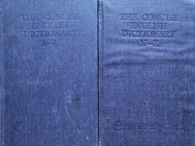 The Concise English Dictionary Vol.1-2 - H.w. Fowler F.g. Fowler ,554615 foto