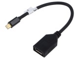 Adaptor DisplayPort 1.1a 0,1m LANBERG - Compatibil 1080p, FullHD