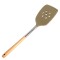 Spatulă Silicon cu Găuri, 31 cm, M&acirc;ner Lemn, Rezistentă la Temperatură P&acirc;nă la 250 de Grade
