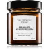 Vila Hermanos Apothecary Bergamot &amp; Orange Blossom lum&acirc;nare parfumată 120 g
