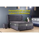 PAT MATRIMONIAL PORTO 160 x 200 Cu SALTEA INCLUSA personalizabil pe culori si dimensiuni