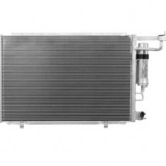 Condensator climatizare Ford EcoSport, 09.2014-, motor 1.6, 90 kw; 2.0, 103 kw benzina, full aluminiu brazat, 570(535)x380(350)x16 mm, cu uscator fil