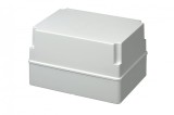 Doza aplicata patrata 300x220x180mm IP56 inalta pentru distributie jonctiune ABS rezistenta UV fara presetupe margini netede, Elettrocanali