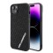 Husa originala iPhone 15 Plus Karl Lagerfeld 3D Design, Rubber Multi Logo, negru, KLHCP15M3DMKRLK
