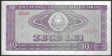 ROMANIA 10 LEI 1966 [6] P - 94 , VF+