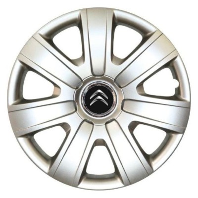 Set 4 Capace Roti R15, Potrivite Jantelor de 15 inch, Pentru Citroen, Model 325 foto