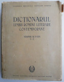 Dictionarul limbii romane literare contemporane Volumul IV-lea S-Z