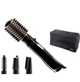 Cumpara ieftin Perie rotativa BaByliss AS200E, 1000W, Ionizare, Perie 50 mm ceramica, 4 Accesorii, 2 Setari temperatura/viteza, Cool-Shot, geanta depozitare, Negru