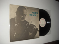 Victor Predescu: Muzica De Cafe-Concert (1975)(vinil muzica lautareasca, VG+) foto