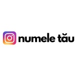Sticker Auto Instagram Personalizat cu Numele Tau Model 5 , Promoveaza-ti Contul in Stil Unic