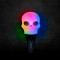 Lumină LED de Halloween - craniu - cu baterii