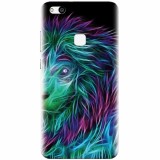 Husa silicon pentru Huawei P10 Lite, Abstract Lion 002