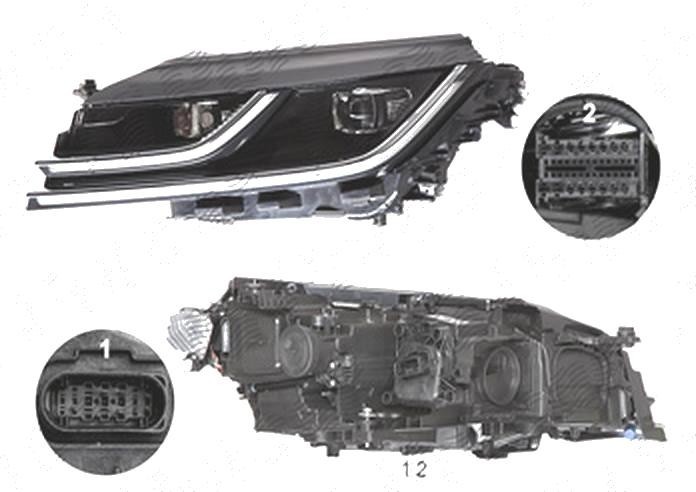 Far Volkswagen Arteon, 06.2017-, fata, Stanga, cu LED daytime running light; LED; electric;