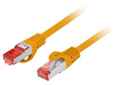 LANBERG Patch cord RJ45 S/FTP Cat 6 LSZH 20m portocaliu