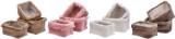 Cumpara ieftin Set 12 cosuri depozitare textil 31 x 21 x 16,5, 34 x 25 x 18, 37 x 28 x 20,5 cm