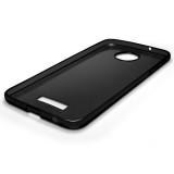 Husa Pentru MOTOROLA Moto Z Play - Luxury Slim Rubber TSS, Negru