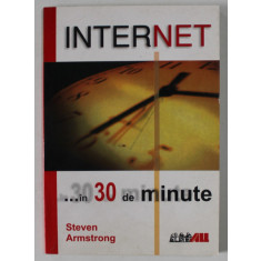 INTERNET...IN 30 MINUTE de STEVEN ARMSTRONG , 2002