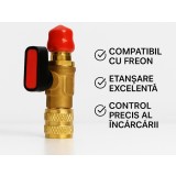 Robinet incarcare aer conditionat freon 1/4