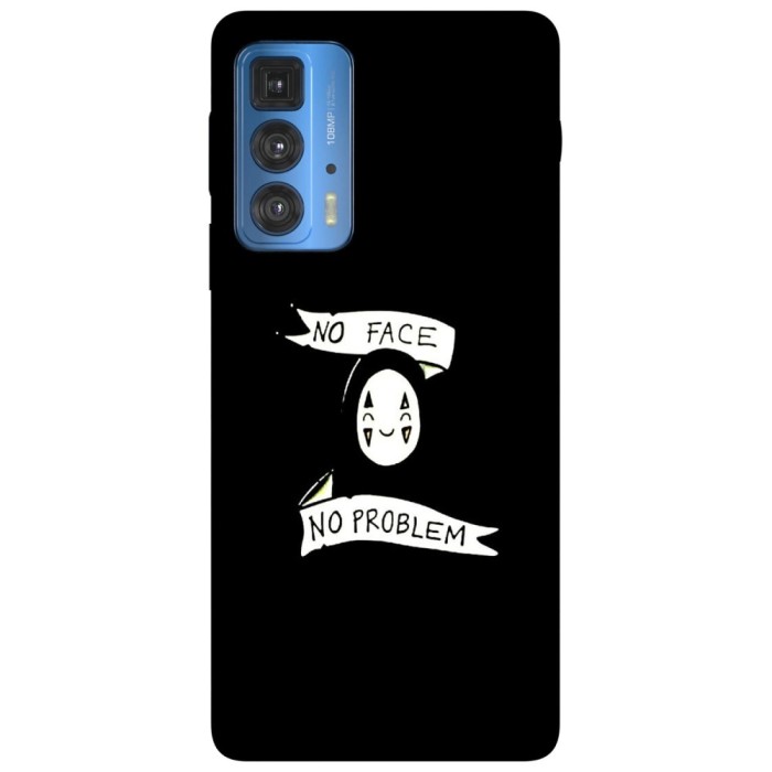 Husa compatibila cu Motorola Moto G71 5G model No face no problem, Silicon, TPU, Viceversa