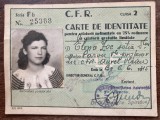 QW13 5 - 1945- tematica CFR - 9 - Carte de identitate CFR