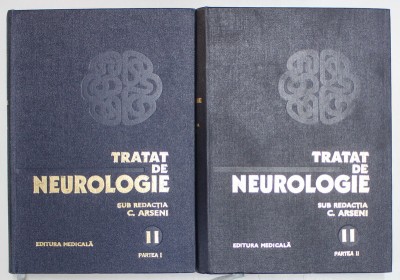 TRATAT DE NEUROLOGIE-C. ARSENI VOL 2 ,PARTILE I-II , 1980 foto