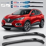 Cumpara ieftin Ștergătoare Renault Kadjar Facelift (2018&ndash;2024) TeamCar&reg; &ndash; Hibrid | Set față
