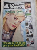 ziarul formula as 23 - 30 iulie 2001 - loredana groza , formatia rustic