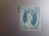 QUEENSLAND PALE BLUE REGINA VICTORIA =212, Stampilat