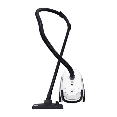 Aspirator cu sac Albatros, 900 W, sac textil, 2l , Eco type, Alb/Negru foto