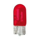 Bec clasic 5W 12V pozitie cap sticla W21x95d 2buc - Rosu Garage AutoRide