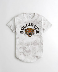 Tricou Hollister bleu mas M -Lichidare stoc foto