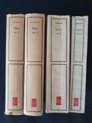 F.M. Dostoievski &amp;ndash; Opere 1, 2, 3, 4 (4 vol.) foto