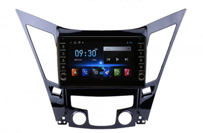 Navigatie Hyundai i40 2011-2019 AUTONAV Android GPS Dedicata, Model PRO Memorie 128GB Stocare, 6GB DDR3 RAM, Display 8&amp;quot; Full-Touch, WiFi, 2 x USB, Blu foto