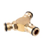 Adaptor, cuplaj rapid, 3 directii, alama, 1/2, Richmann