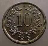 7.992 AUSTRIA WWI 10 HELLER 1915