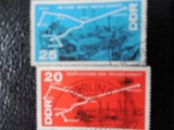 DDR-PETROCHIMIE-SERIE COMPLETA-STAMPILATE, Stampilat