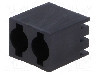 Carcasa dioda LED, 3mm, poliamida, FIX&amp;FASTEN - FIX-LED-310