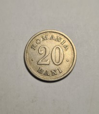 20 Bani 1900 Piesa de Colectie foto
