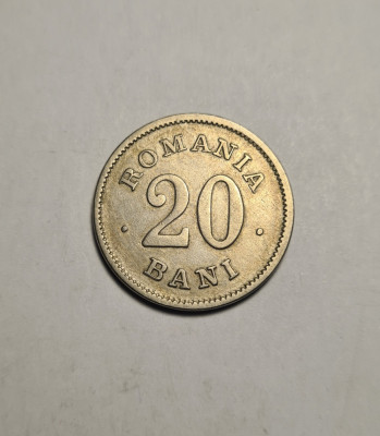 20 Bani 1900 Piesa de Colectie foto