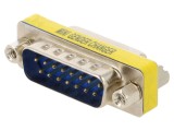 Adaptor D-Sub 15pin Tată-Mamă
