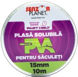 Rezerva SENZOR PVA Plasa Solubila Fast Melt, 15mm, 10m